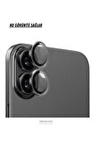 iPhone 16 Plus Premium Safir Lens Koruyucu