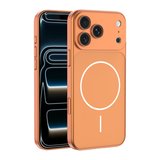 Apple iPhone 16 Pro Max Uyumlu Kılıf M-Safe Şarj Özellikli Kamera Korumalı Dönüşüm kapak Zr-Spark