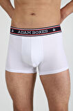 Adam Boxes Boxer Trunk Neo-Maritime 
3'lü Paket - Beyaz