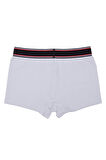 Adam Boxes Boxer Trunk Neo-Maritime 
3'lü Paket - Beyaz