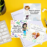 Ders Çalışma Motivasyon Kartları 6'lı