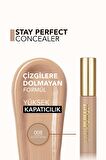 Flormar Stay Perfect Yüksek Pigmentli & Yarı Mat Bitişli Likit Kapatıcı