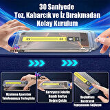 iPhone 16 Plus Hayalet Cam Ekran Koruyucu Tam Kaplayan Otomatik Hizalamalı Toz Önleyici Hd