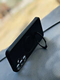 Samsung Galaxy S24 FE Kılıf Regal Mgsafe İçi Kadife Soft Standlı Silikon Kapak