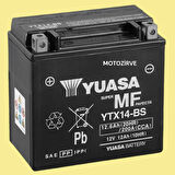 KTM (1290 SUPER DUKE R / GT 14-19) Yuasa YTX14-BS Akü 12,6 Amper