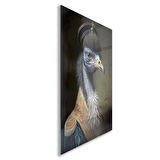 Hayvan Cam Tablo - Aristokrat Sevimli Dostlar - Dikey Motif 13-007