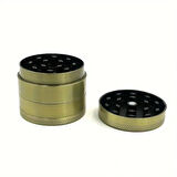 Amsterdam 40 Mm 4 Katlı Grınder Baharat Öğütücü Parçalayıcı Paslanmaz Çelik Mıknatıslı