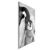 Hayvan Cam Tablo - Anne ve Yavru - Dikey Motif 14-039
