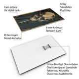 Fantastik ve Korku Cam Tablo - Karışık - Dikey Motif 01-022