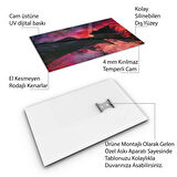 Fantastik ve Korku Cam Tablo - Karışık - Dikey Motif 01-050