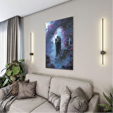 Fantastik ve Korku Cam Tablo - Karışık - Dikey Motif 01-059