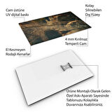 Fantastik ve Korku Cam Tablo - Karışık - Dikey Motif 01-073