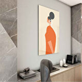 Klasik Bohem Cam Tablo - Dikey Motif 02-370