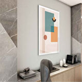 Klasik Bohem Cam Tablo - Dikey Motif 02-384