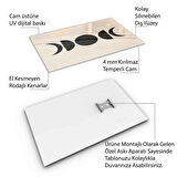 Klasik Bohem Cam Tablo - Dikey Motif 02-401