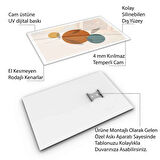 Klasik Bohem Cam Tablo - Dikey Motif 02-407