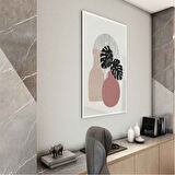 Klasik Bohem Cam Tablo - Dikey Motif 02-471