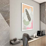 Klasik Bohem Cam Tablo - Dikey Motif 02-474