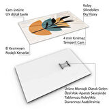 Klasik Bohem Cam Tablo - Dikey Motif 02-531