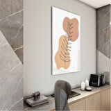 Klasik Bohem Cam Tablo - Dikey Motif 02-549