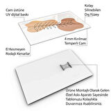 Klasik Bohem Cam Tablo - Dikey Motif 02-549