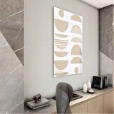 Klasik Bohem Cam Tablo - Dikey Motif 02-550