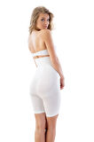 Kadın Beyaz Double Yüksek Bel Paçalı Korse 2074