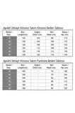 Apolet Detaylı Kimono Takım Siyah 19253