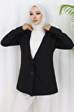 Kadın Ceket Siyah 6146