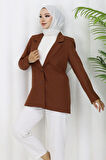Kadın Ceket Kahverengi 6146
