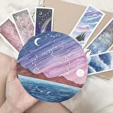 Yuvarlak d15 cm albüm (suluboya ve grafik için) Round watercolor album
