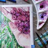 “Doğu Kaleydoskopu” koleksiyon eskiz defteri A5  Limited edition watercolor sketchbook