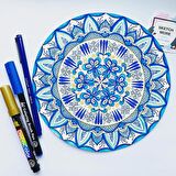 Super set 3ü1 arada yuvarlak albüm d11+d15+d20 cm (suluboya ve grafik için)