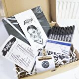 İNKTOBER SET 1 (marker ve grafik için) 3'lü+2 hediye