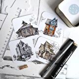 İNKTOBER SET 5 (marker ve grafik için) 2'li+hediye