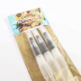 3'lü Doldurulabilir Sulu Boya Fırçalar Seti ''Vincent Van Gogh'' WATER BRUSH