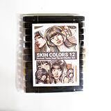 Marker Set 12’li CILT TONLAR (Touch Twin)