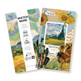 3 AL 2 ÖDE VAN GOGH + MONE 300 gr. 3 AD. suluboya defteri 36 sayfa
