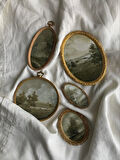 Pres tuval 5'li OVAL set 5*8 cm. SİYAH %100 pamuk 310 Gr/m2