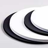 Yuvarlak d15 cm mix albüm 3 çeşit kağıt (karışık teknikler için) Round mix paper album