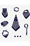 Şal Desenli, Etnik desen bandana seti