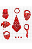 Şal Desenli, Etnik desen bandana seti