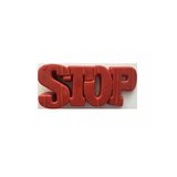 Plastik Kapı Stoperi Stop Yazılı