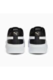 PUMA KADIN SİYAH BEYAZ SMASH PLATFORM V3 SNEAKERS SPOR AYAKKABI VO39075802 