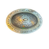 Bakır Sahan , Bakır Kapaklı Sunum Sahanı , Beyaz Kalaylı Bakır Sahan A Kalite Kapaklı Sahan Sunumluk Safir Çay Kazanları