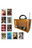 Nostaljik Şarjlı Radyo ve Dünya Klasikleri Kitap Seti