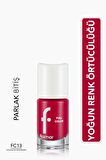 Flormar Yoğun Pigmentli Parlak Oje-full Color Nail Enamel-fc13 Squashed Raspberry -8690604310494