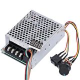10V-55V 40A PWM Fırçalı DC Motor Sürücü (CW CCW Ters Haraket Anahtarlı ve LED Ekranlı)