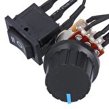 10V-55V 40A PWM Fırçalı DC Motor Sürücü (CW CCW Ters Haraket Anahtarlı ve LED Ekranlı)
