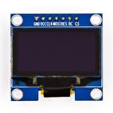 1.3 inç SPI OLED LCD Modülü + 7 Pin Header